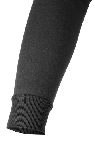 Munkavédelmi pulóver kapucnival Comfort, szürke, 57% pamut, 39% poliészter, XL