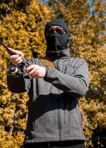 Munkavédelmi pulóver, Outdoor, cippzáras, szürke, XXL