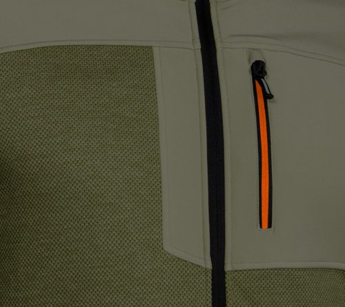Softshell munkavédelmi kabát, Outdoor, zöld, S