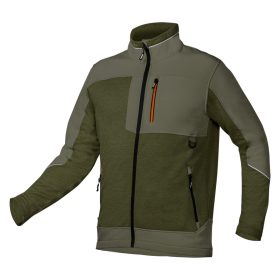Softshell munkavédelmi kabát, Outdoor, zöld, XXL