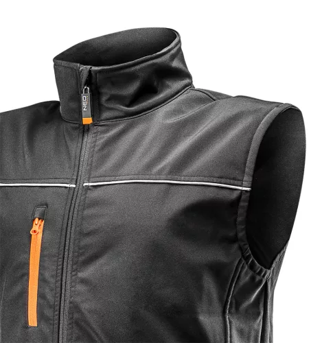 Softshell munkavédelmi mellény, L