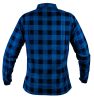 Flanel munkaing, tengerészkék-fekete, 100% pamut, XL