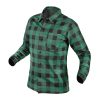 Flanel munkaing, zöld-fekete, 100% pamut, XL