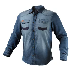 Farmer munkaing, Denim, 100% pamut, L