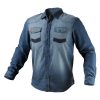 Farmer munkaing, DENIM, 100% pamut, S