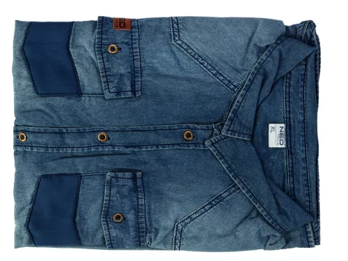 Farmer munkaing, Denim, 100% pamut, XXXL