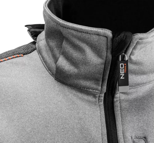 Softshell munkavédelmi kabát, Levehető kapucnival, XXL