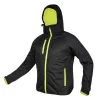 Softshell munkavédelmi kabát, fekete-sárga, L