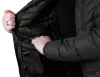 Téli munkavédelmi kabát, Mix&Match, steppelt-szigetelt anyag, könnyű, fekete, XXL