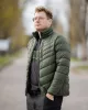 Téli munkavédelmi kabát, Mix&Match, steppelt-szigetelt anyag, könnyű, zöld-fekete, XXXL