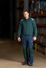 Munkavédelmi kabát, Mix&Match, 4 irányú sztreccs, zöld, XXL