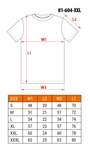 Munkavédelmi póló, feliratos, szürke, CAMO, 100% pamut, 180g/m2, XXL