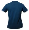 Munkavédelmi póló, galléros, kék, Denim, 100% pamut, 200g/m2, XL