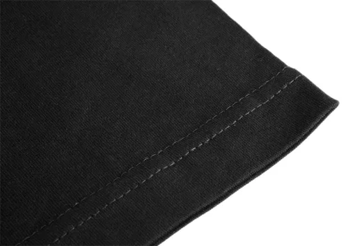 Munkavédelmi póló, fekete, 100% pamut, XL