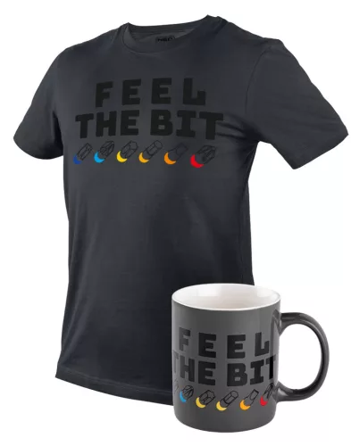 Munkavédelmi póló, Feel The Bit, 100% pamut, 180g/m2, XXXL
