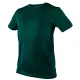 Munkavédelmi póló, zöld, 100% pamut, 180g/m2, L