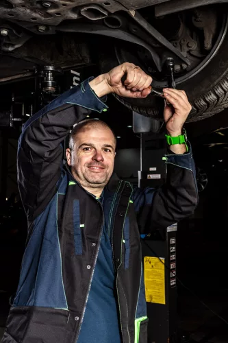 Munkavédelmi póló, galléros, Motosynteza, pique, 100% pamut, 195g/m2, M