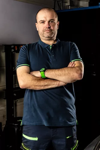 Munkavédelmi póló, galléros, Motosynteza, pique, 100% pamut, 195g/m2, XL