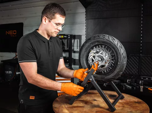 Munkavédelmi póló, galléros, Denim, fekete, pique, 100% pamut, 196g/m2, XXL