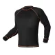 Thermo aláöltözet felső, hosszú ujjú, fekete, Basic, S/M