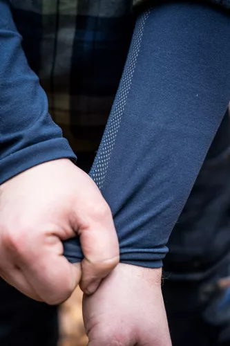 Thermo aláöltözet felső, hosszú ujjú Coolmax, XXL/XXXL