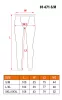 Thermo aláöltözet nadrág, Basic, S/M