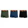 Boxeralsó, 95% pamut, 2% elasztán, olivazöld, kék, fekete, 3db, L