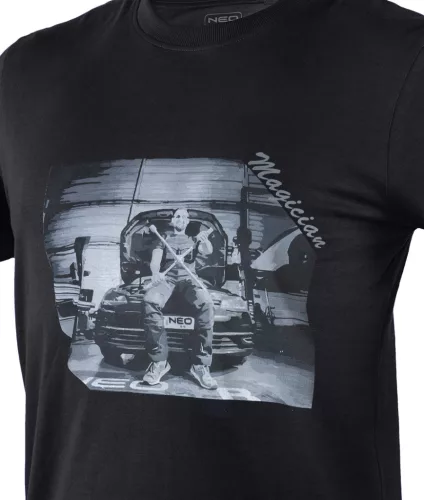 Munkavédelmi póló, műhely minta, 100% pamut, 180g/m2, XL