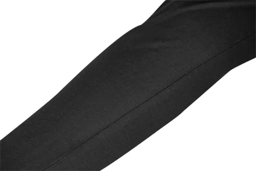 Munkavédelmi póló, hosszú ujjú, fekete, 100% pamut, L