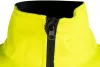 Láthatósági munkavédelmi kabát, softshell, neonsárga-fekete, S