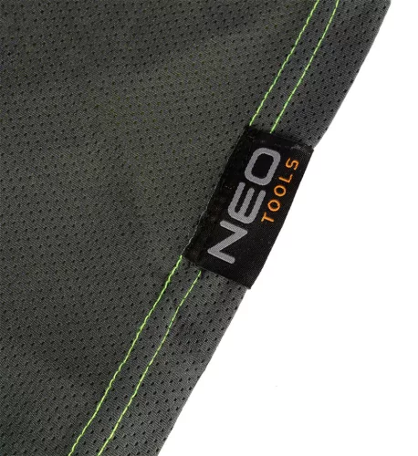 Láthatósági munkavédelmi póló, sárga, sötét alsó résszel, XL