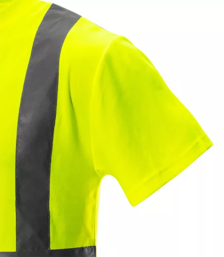 Láthatósági munkavédelmi póló, sárga, XL