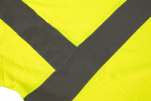 Láthatósági munkavédelmi póló, sárga, XL