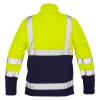 Láthatósági polár munkavédelmi kabát, sárga, XL