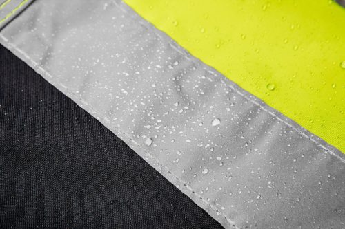 Láthatósági softshell munkásnadrág, citromsárga, L