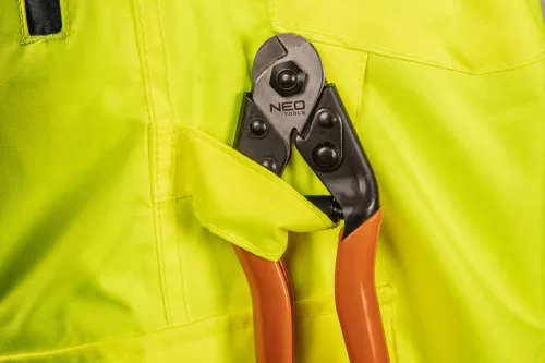 Láthatósági softshell munkásnadrág, citromsárga, XXXL