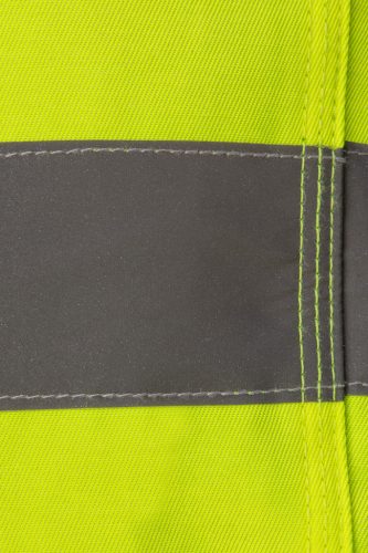 Láthatósági munkásnadrág, Visibility, 60% pamut, 40% polyester, 260 gsm, citromsárga, L