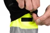 Láthatósági munkásnadrág Mix&Match, 1. oszt., 240g/m2, külső zsebek, profilozott térdbetét, fek.-sárga, XL