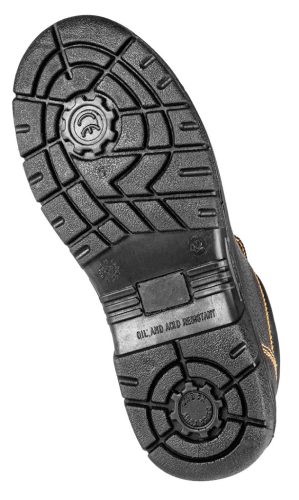 Munkavédelmi cipő, bőr, S1 SRC, acél orrmerevítés, 46