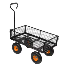   Kerti kocsi, fémvázas, tömlős kerekekkel, max. 300kg teherbírás