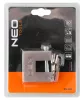 Lakat 50mm oldalcsapos, rézöntvény-acél, időjárásálló, 3 kulccsal