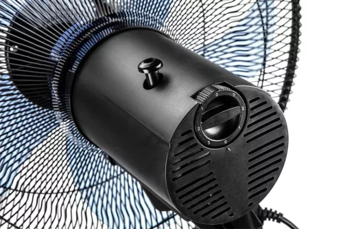 Álló ventilátor 50W, átmérő 40cm, 3 sebességfokozat, forgó, 2az1-ben, állitható magasság