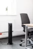 Oszlop ventilátor, 50W, 77cm magas, oszcillátoros, távirányítós