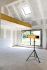 Ipari infravörös halogén hősugárzó, IP55, kültéri, 2000W, 32m2, mennyezet vagy fal