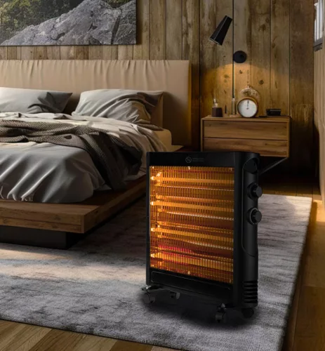 Kvarc infravörös hősugárzó 600/1200W