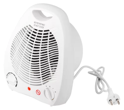 Fűtőventilátor, álló, 2 fokozatú, 1000/2000W