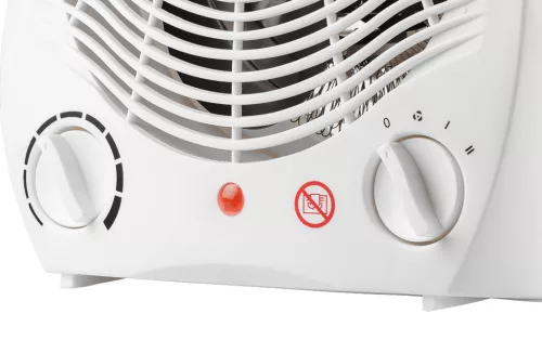 Fűtőventilátor, álló, 2 fokozatú, 1000/2000W