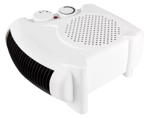 Fűtőventilátor, álló/fekvő, 2 fokozatú, 1000/2000W