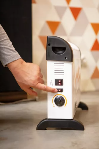 Elektromos konvektor, 3 fokozatú, 750/1250/2000W ventilátorral