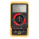 Multiméter digitális, AC V, DC A, DC V, AC A, ellenállás, dióda, akku mérő 1.5V, 9V
